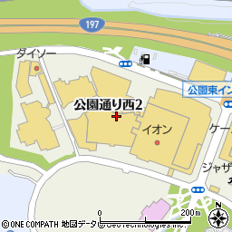紅虎餃子房 パークプレイス大分店周辺の地図