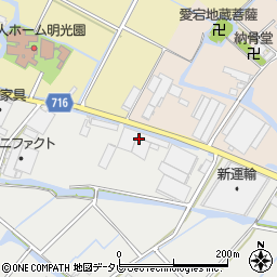丸川木材株式会社周辺の地図