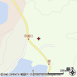 愛媛県宇和島市蕨802周辺の地図