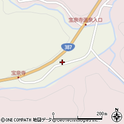大分県玖珠郡九重町菅原1862周辺の地図