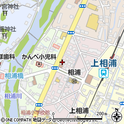 青雲塾相浦校周辺の地図