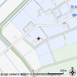 佐賀県武雄市橘町大字片白662周辺の地図