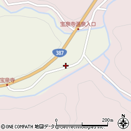 大分県玖珠郡九重町菅原1863周辺の地図