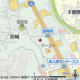 ダイソー大分宮崎店周辺の地図