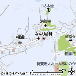長崎県佐世保市相浦町周辺の地図