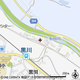 佐賀県西松浦郡有田町黒川甲1601周辺の地図