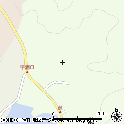 愛媛県宇和島市蕨745周辺の地図