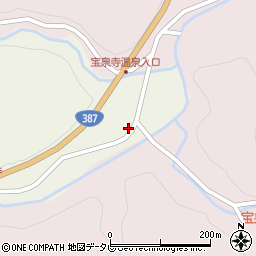 大分県玖珠郡九重町菅原1877周辺の地図