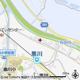 佐賀県西松浦郡有田町黒川甲1553周辺の地図