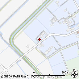 佐賀県武雄市橘町大字片白636周辺の地図