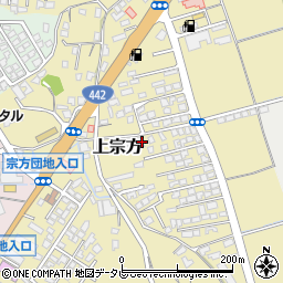 大分県大分市上宗方499周辺の地図