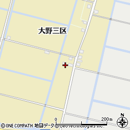 佐賀県佐賀市東与賀町大字飯盛2613周辺の地図