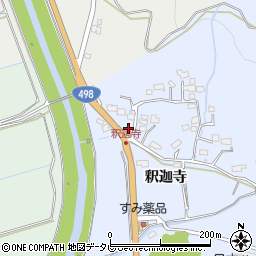 佐賀県武雄市橘町大字片白9517-5周辺の地図