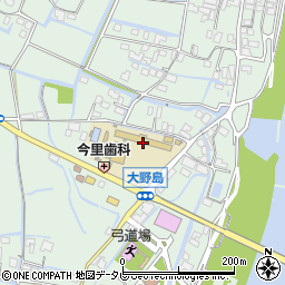 大川市立大野島小学校周辺の地図