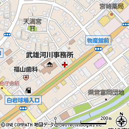 有限会社松尾硝子店周辺の地図