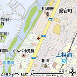長崎トヨタ　相浦店周辺の地図