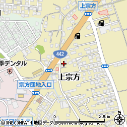 大分県大分市上宗方536周辺の地図