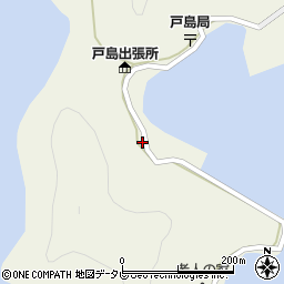 愛媛県宇和島市戸島1948周辺の地図