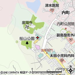 旅館楼門亭周辺の地図