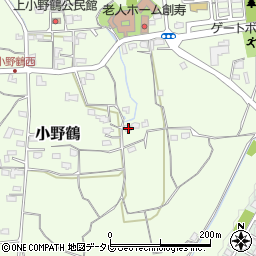 大分県大分市小野鶴1174-1周辺の地図