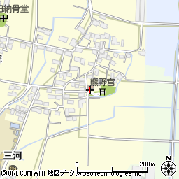 酒井田公民館周辺の地図