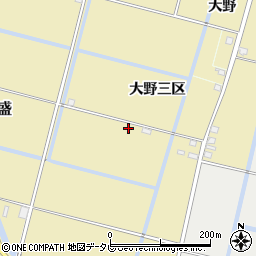 佐賀県佐賀市東与賀町大字飯盛1902周辺の地図