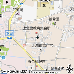 福岡県筑後市上北島221周辺の地図