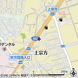 大分県大分市上宗方534周辺の地図