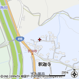 佐賀県武雄市橘町大字片白9498周辺の地図