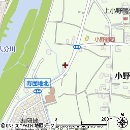 大分県大分市小野鶴767-1周辺の地図