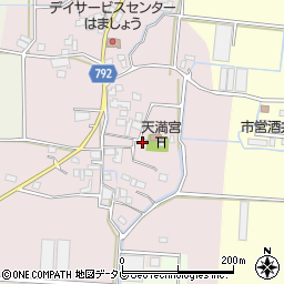 〒834-0041 福岡県八女市緒玉の地図