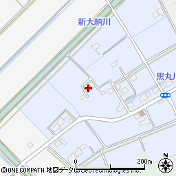 佐賀県武雄市橘町大字片白683周辺の地図