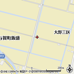 佐賀県佐賀市東与賀町大字飯盛1887周辺の地図