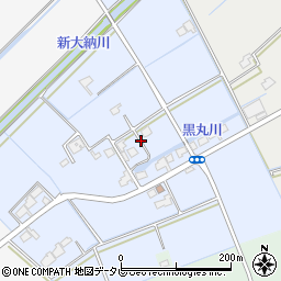 佐賀県武雄市橘町大字片白732周辺の地図