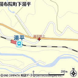 湯平駅上周辺の地図