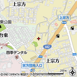 大分県大分市上宗方1103周辺の地図