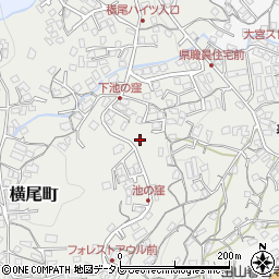 長崎県佐世保市横尾町周辺の地図