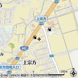 大分県大分市上宗方512周辺の地図