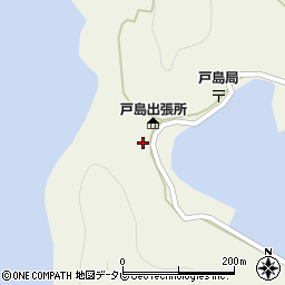 愛媛県宇和島市戸島1976周辺の地図