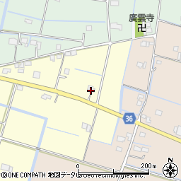 佐賀県杵島郡白石町岡崎125-1周辺の地図