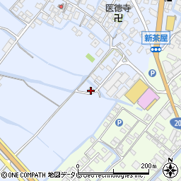 福岡県大川市津50-13周辺の地図