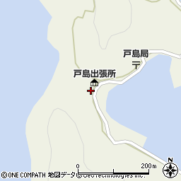 愛媛県宇和島市戸島2010周辺の地図