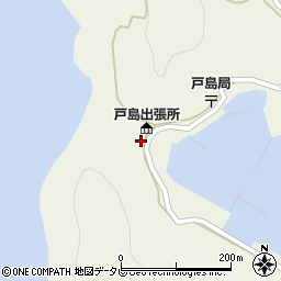 愛媛県宇和島市戸島2010周辺の地図