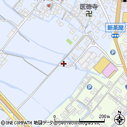 福岡県大川市津50周辺の地図