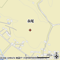 佐賀県武雄市永尾周辺の地図