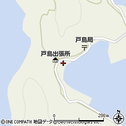 愛媛県宇和島市戸島2013周辺の地図
