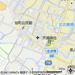 福岡県大川市北古賀116周辺の地図