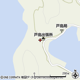 愛媛県宇和島市戸島2009周辺の地図