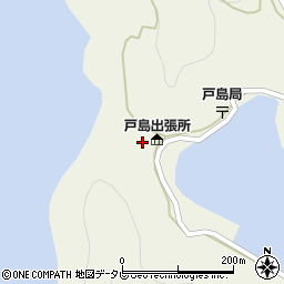 愛媛県宇和島市戸島2008周辺の地図