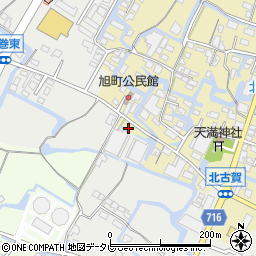 福岡県大川市北古賀133周辺の地図